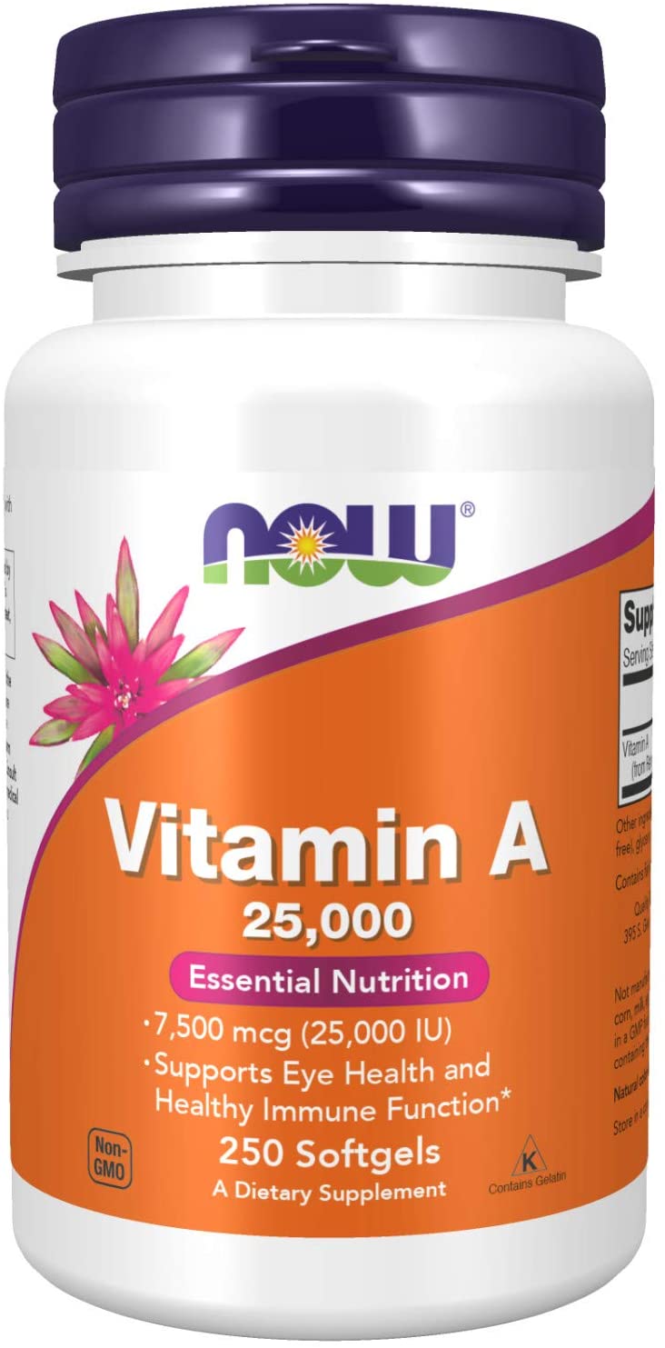 NOW Foods Vitamin A 25.000 IU