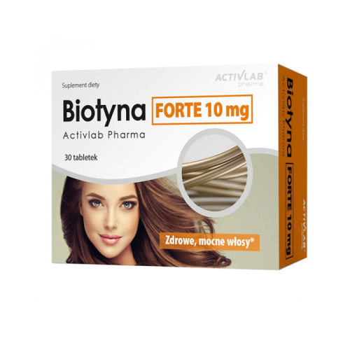 Activlab Pharma Biotyna Forte 10mg 30 kaps.
