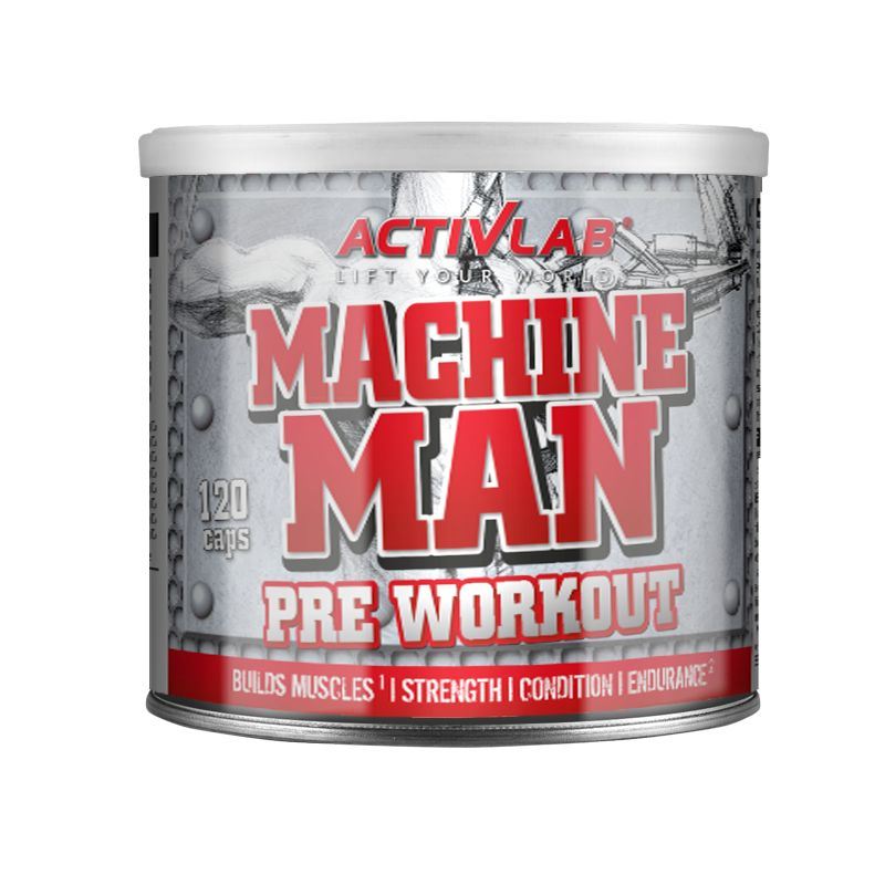 Activlab Machine Man Pre Workout 120 caps.