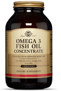 Solgar Omega-3 Fish Oil Concentrate 120 caps.