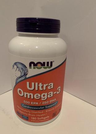 Now Foods Ultra Omega 3 180 kaps.