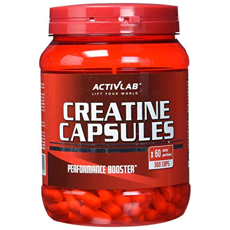 Activlab kreatīna tabletes (Creatine tabs.) 300 kaps.