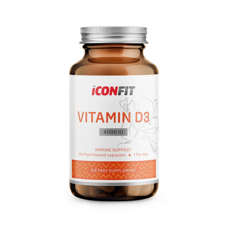 ICONFIT Vitamin D3 4000 IU (90 kapsulas)